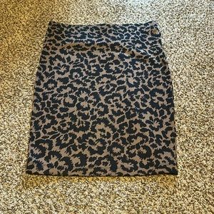 Body con style, animal, print skirt